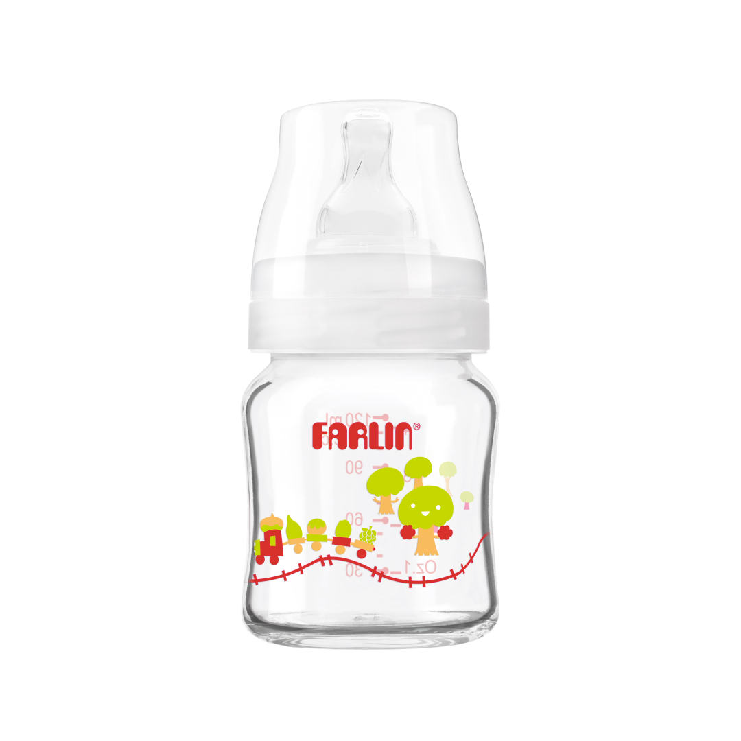Wide Neck Glass Bottle 120 ml 1 Wide Neck Glass Bottle 120 ml